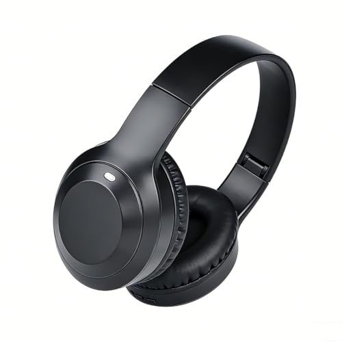 Wireless Bluetooth 5.4 Headphones Over Ear ,Noise Reduction Wireless Headphones with Microphone/Deep Bass,Adjustable HiFi Stereo Foldable On Ear Headset for Sports Travel Cellphone Tablet Office