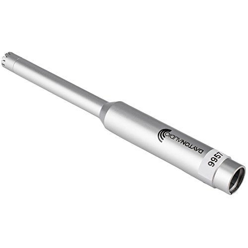 Dayton Audio EMM-6 Precision Omnidirectional Electret Condenser Microphone for Room Acoustic Analyzers and Audio Measurement Systems, Calibration Data File with Response Graph Included