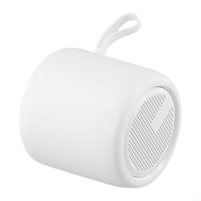 Wireless Speaker with 5.0, 24H Playtime, IPX4 Waterproof, Portable for Outdoor Travel Home Party, Compact Design(white) - color: white