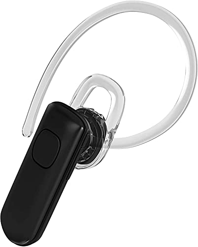 Replacement Earbuds 3 Piece Medium Ear Gels Tips w/Clear Ear Hook for Voyager Edge Wireless Bluetooth, Set of 4 - Clear