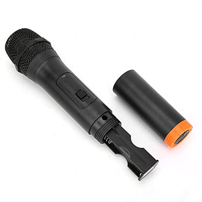 Microphone Handheld VHF Mic, Cordless Universal Microphone with USB Receiver, Multipurpose Microphone for Karaoke Church Speech Wedding Party Singing