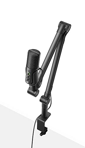 Sennheiser Professional Profile USB Microphone Streaming Set with Boom Arm, 3 m USB-C Cable & Mic Pouch - style: Streaming Set