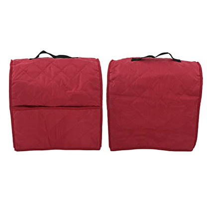 Kitchen Mixer Cover Carry Bag Protective Dust Cover for Kitchen Mixer for Chef Made of Quilted Polyester Pongee (Burgundy) - color: Burgundy