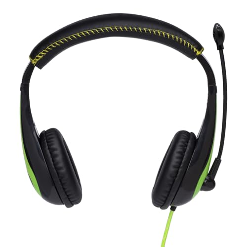 Avid Products AE-36 Headset in Green with Adjustable Boom Microphone for School, Classroom, Education, Testing and Assessment (10 Pack) - color: Green, size: 10 Pack