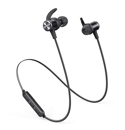 Anker Bluetooth Headphones, Soundcore Spirit Sports Earbuds, Bluetooth 5.0, 8H Battery, IPX7 Waterproof, SweatGuard, Comfortable Wireless Headphones