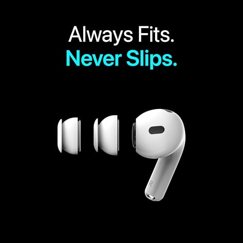 Premium Multi-Flange Eartips for AirPods Pro 1&2 (X-Small) – Always Fits, Never Slips - size: X-Small
