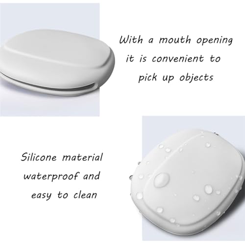 Silicone Headphone Organizer Data Cable Storage Case Holder Small Bag Pouch Portable for Bluetooth Headset Wired Earbuds Earplugs USB Flash Drive Key 2pcs