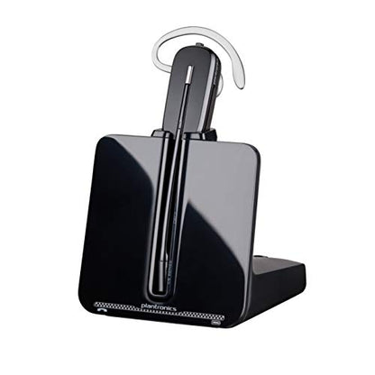 Plantronics - CS540 Wireless DECT Headset (Poly) - Single Ear (Mono) Convertible (3 Wearing Styles) - Connects to Desk Phone - Noise Canceling Microphone | Three wearing styles, Desk-phone connection, Noise-canceling microphone