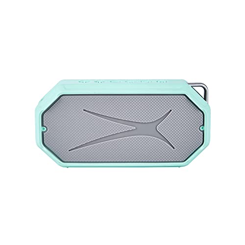Altec Lansing - HydraMini Wireless Bluetooth Speaker, IP67 Waterproof USB C Rechargeable Battery with 6 Hours Playtime, Compact, Shockproof, Snowproof, Everything Proof (Mint Green) - color: Mint Green
