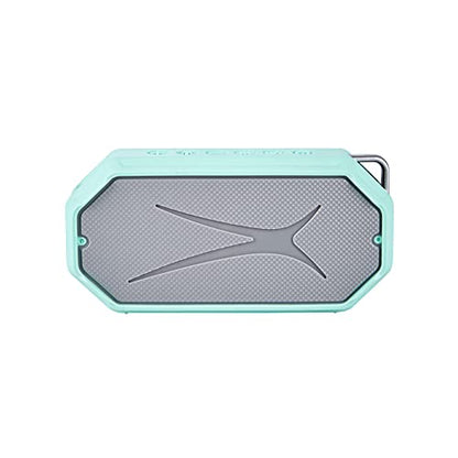 Altec Lansing - HydraMini Wireless Bluetooth Speaker, IP67 Waterproof USB C Rechargeable Battery with 6 Hours Playtime, Compact, Shockproof, Snowproof, Everything Proof (Mint Green) - color: Mint Green