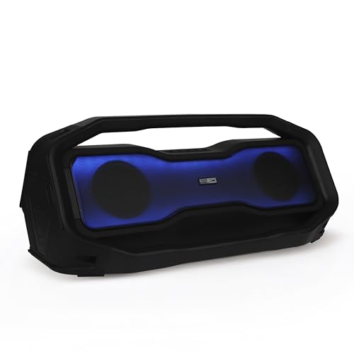 Altec Lansing - Portable Bluetooth Speaker, Waterproof IP67 - color: Black