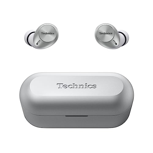 Technics EAH-AZ40M2 - Wireless in-Ear Noise-Cancelling Headphones (Silver)