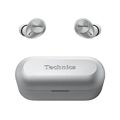 Technics EAH-AZ40M2 - Wireless in-Ear Noise-Cancelling Headphones (Silver)