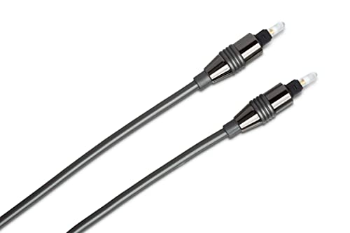 Hosa OPM-303 Pro Fiber Optic Cable, Toslink to Same, 3 Feet
