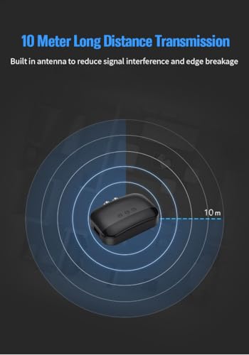 Bluetooth 5.0 Receiver for Home Stereo Adapter for HiFi Music Streaming, Wired Speakers, NFC Connection，with AUX 3.5mm/RCA, Long Range,Low Latency and HD Audio