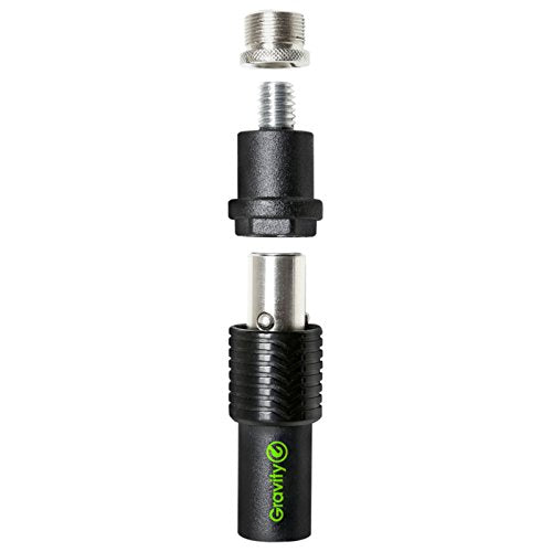 Gravity MSQC 1 B Quick Coupler for Mic Clips and Boom Arms (GMSQC1B)