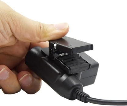 Military Tactical U94 PTT Adapter Push to Talk Button Radio Connector for 7.1mm Headset NATO-US Wiring for Motorola APX4000 6000 7000 8000 XPR6550 7550 7580 6550e 7550e 7580e SRX2200