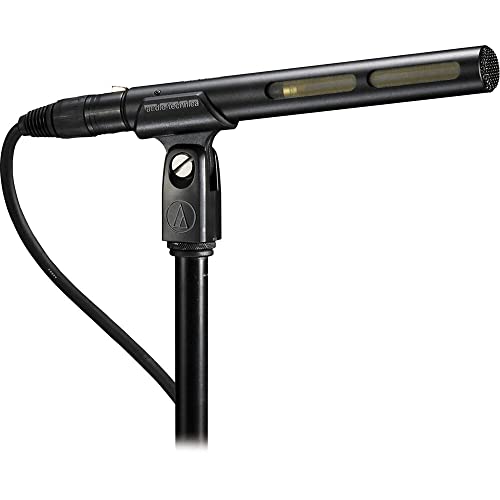 Audio-Technica AT875R Short Shotgun Microphone Bundle with Auray DUSM-1 Universal Shockmount and 20' XLR-XLR Cable