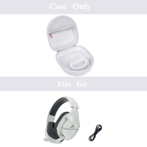 Hard Carrying Case Fits for Turtle Beach Stealth 600/700 Gen 2 Wireless Gaming Headset, Shockproof Waterproof Black Travel Gaming Headset Protective Case (Grey) - color: Grey
