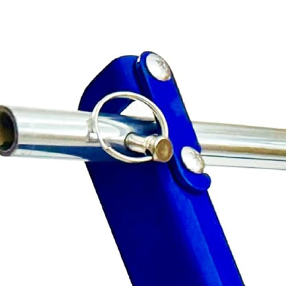 Cable Reel Drum Roller Holder Wire Dispenser Cable Rack Fold Spool Holder Dispenser FOLD CABLE DRUM JACK BLUE - color: Blue Cable Drum Jack