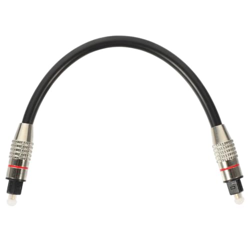 Digital Optical Audio Cable for Tv and Home Theater Setup Impact-Resistant PVC Fiber Audio Cable Replacement 1 Meter Easy to Store
