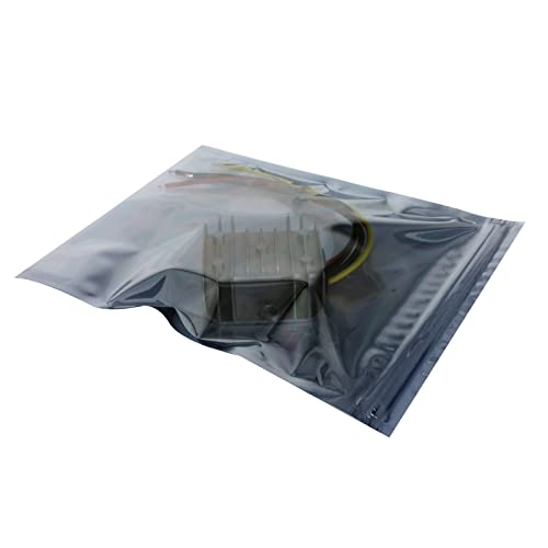 Anti Static Bags ESD Shielding Bags Resealable, [for Electronic Device GPU Hard Drive SSD HDD Motherboard] - 4x6inch/50pcs/Red - size: 4x6inch
