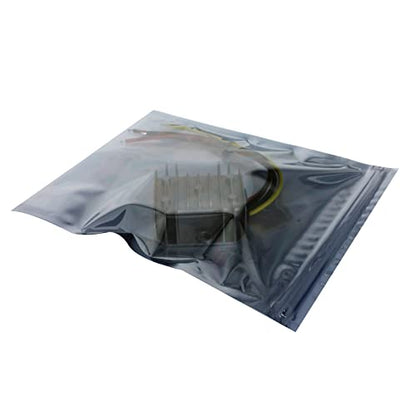 Anti Static Bags ESD Shielding Bags Resealable, [for Electronic Device GPU Hard Drive SSD HDD Motherboard] - 4x6inch/50pcs/Red - size: 4x6inch