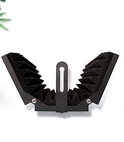 28cm Panel Height Mic Sound Absorbing Foam Reflector Metal Materials Professional Recording Foldable Portable Props