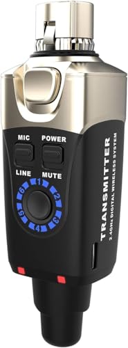 Xvive U3 Wireless Microphone System 2.4GHz Wireless XLR Transmitter for Dynamic Microphone, Audio Mixer, PA System (U3 TX Only) - style: U3 TX