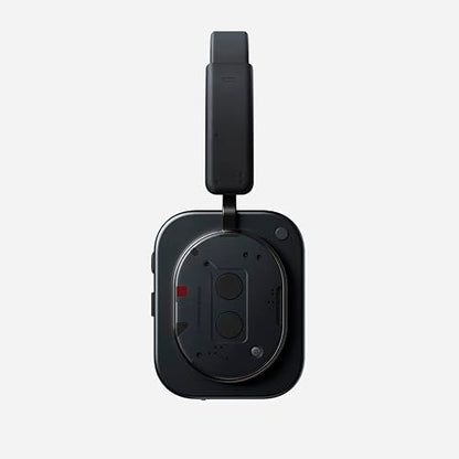 Nothing Headphone (1) Hybrid Active Noise Cancelling Headphones, Wireless Over-Ear Headphones with 6 Mics, 80Hrs Playtime, Hi-Res Audio, KEF-Tuned, Spatial Sound, Comfort Fit & Fast Charging Black - color: Black