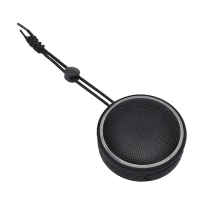 GOWENIC Bluetooth Shower Speaker, Bluetooth 5.3 Connection, IPX6 Water Proof, with Suction Cup and Hanging Rope, for Camping, Cycling or Poolside (Black) - color: Black