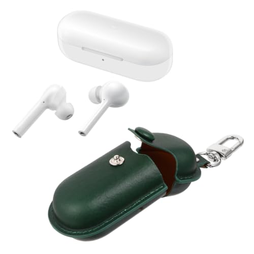 Waterproof Earphone Case for 3i Model, Scratch-Proof Earbud Storage Cover in Dark Green for Travel and Outdoor Use