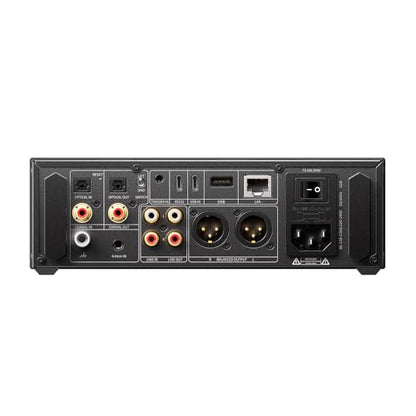 FiiO K17 Desktop DAC&Headphone Amplifier AK4191+AK4499EX*2, 31-Band PEQ, MQA,Support DSD512 32Bit/768kHz with Remote Control (Black) - color: Black