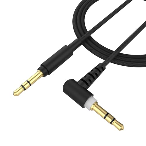 Flexible PVC Music Cable Right Angles Connectors for Tight Space TangleFree Design for 100A H600A 100ABN H800 H9OON 1A 1R Headphone Cable