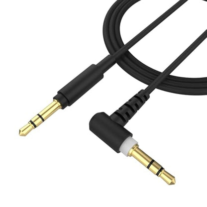 Flexible PVC Music Cable Right Angles Connectors for Tight Space TangleFree Design for 100A H600A 100ABN H800 H9OON 1A 1R Headphone Cable