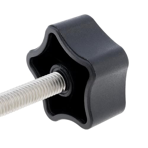 RTNLIT Desk Lamp Clamp, 0.49in/12.5mm 4 Hole Metal Table Mounting Clamp | Universal C Clamp for Magnifying Light/Microphone/Boom Scissor Arm, Fits up to 2-1/2 inches Desktop Thickness - color: Black