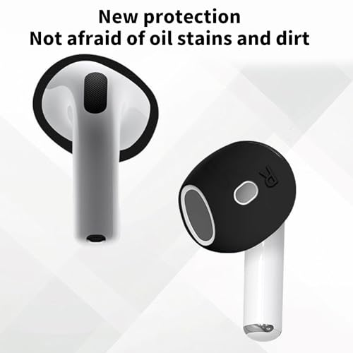 Protective Cover Ear Tips Case for Dedicated Earbuds Soft Silicone Sleeve Perfectly Fit Scratch Resistance Shock - color: mint green