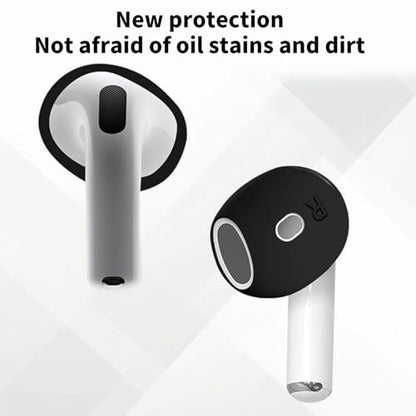 Protective Cover Ear Tips Case for Dedicated Earbuds Soft Silicone Sleeve Perfectly Fit Scratch Resistance Shock - color: mint green