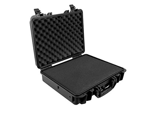 Monoprice Weatherproof Hard Case with Customizable Foam,Black, 19 Liter - color: Black, size: 19 Liter, style: Case