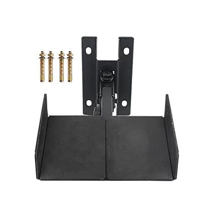 Speaker Stand Speaker Wall Mount Bracket Monitor Speaker Shelf Surround Audio Wall Mount Bracket Study Cafe Speaker Bracket Tray Wall Mount Bracket Media Stand Audio-Video Shelving ( Size : Wall-hung - size: Wall-hung large tray (single)