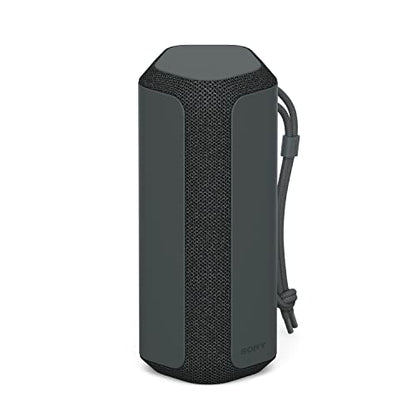 Sony SRS-XE200 X-Series Wireless Ultra Portable-Bluetooth-Speaker, IP67 Waterproof, Dustproof and Shockproof with 16 Hour Battery and Easy to Carry Strap, Black | 16 Hour Battery, Easy to Carry Strap, Wide Sound Goes Anywhere, Line Shape Diffuser, Dual Pa