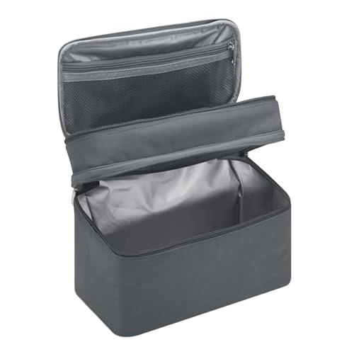 Portable Hand Mixer Storage Bag With Double Layer Design TravelOrganizer Bag For Kitchen Accessories And Easy Carrying