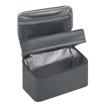 Portable Hand Mixer Storage Bag With Double Layer Design TravelOrganizer Bag For Kitchen Accessories And Easy Carrying