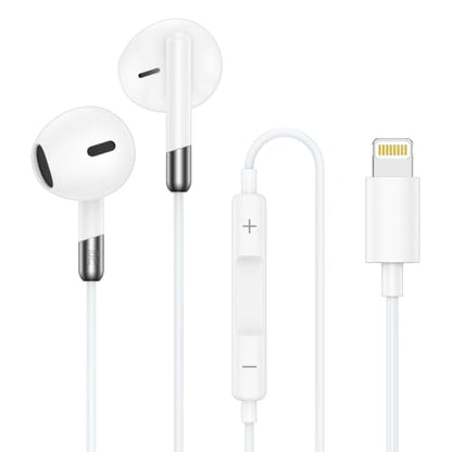 Wired Ear Buds Compatible for iPhone 14 Plus/14 Pro Max/13/12/11/XR/XS/X/8/7/Pro Max,Wired Earphone Headphones with Lightning Connector Built-in Microphone & Volume Control Headsets,Noise Isolation