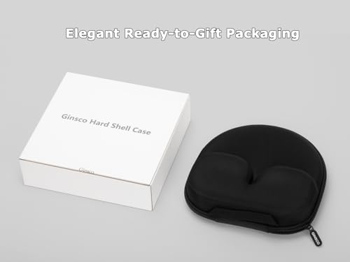 Ginsco Universal Headphone Case Compatible with JBL Tune 510BT 520BT 720BT 770NC/Sony WH-CH520 WH-CH720N/Soundcore Life Q20 Q20i Q30/Bose/SkullCandy/BERIBES/TOZO/KVIDIO/JLab etc Wireless Headphone