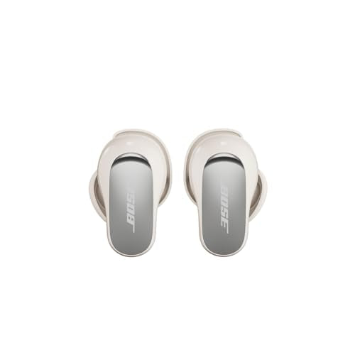 Bose QuietComfort Ultra Earbuds (2nd Gen) - Wireless Noise Cancelling Earbuds with Mic, Immersive Audio, USB-C Charging, Up to 6 Hours Battery, IPX4 Rating, White Smoke - color: White Smoke