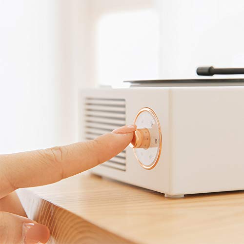 Old Fashioned Classic Style Bluetooth Speaker Green Vinly Record Player Style Cute Look Creative Gift for Girls Bass Enhancement Loud Volume Speaker by KintiSun