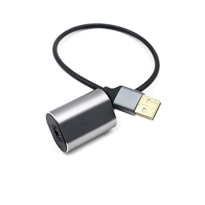 USB-A to Toslink Optical Audio Adapter Cable | SPDIF Digital Audio Converter for PC, Laptop, Home Theater, Soundbar, DAC, AV Receiver - Plug and Play, No Driver Required
