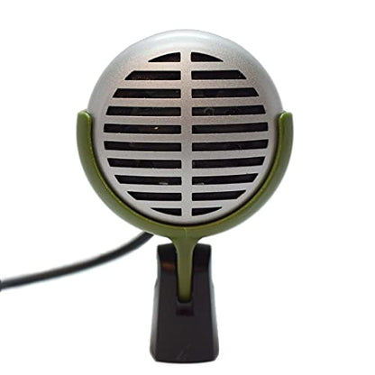Ammo Clip 520 Bullet Mic Holder Compatible With Shure 520DX Green Bullet, Superlux D112/C and Other Similar Harmonica Microphones (Olive Green) - color: Olive Green