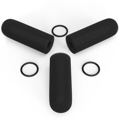 Microphone Cover for David Clark M7A Mic Cover, M-4 / M-7 / H10 / H20 /DC PRO-X2 / PRO-2 / DC ONE-X ENC Headset Aviation Microphone Replacement Pop Filter Protector, 3pack